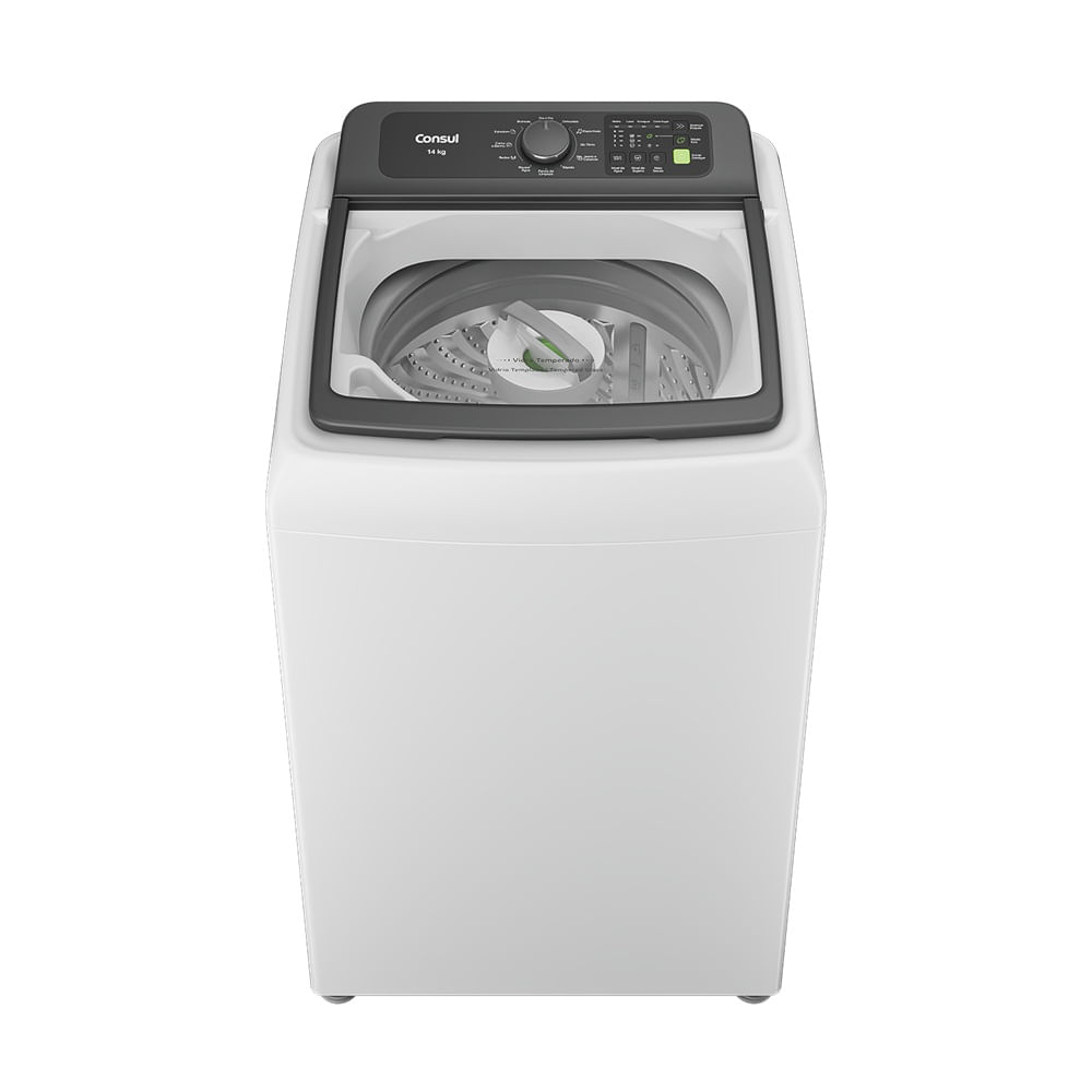 Lavadora de Roupas Consul 14Kg com Modo Eco Branca CWN14AB - 127 Volts